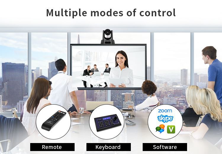 PTZ 20x optical Zoom Video Camera For Live Streaming